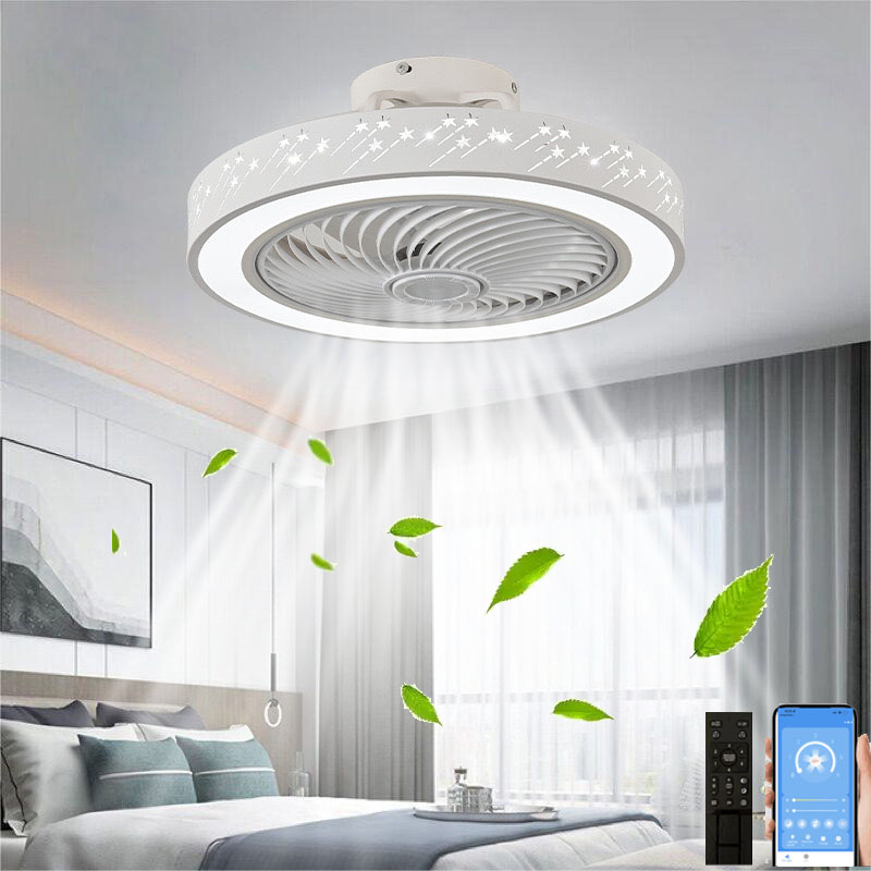 46CM Smart App Ceiling Fan wit - Ceiling Fan Mount ulasan dan harga