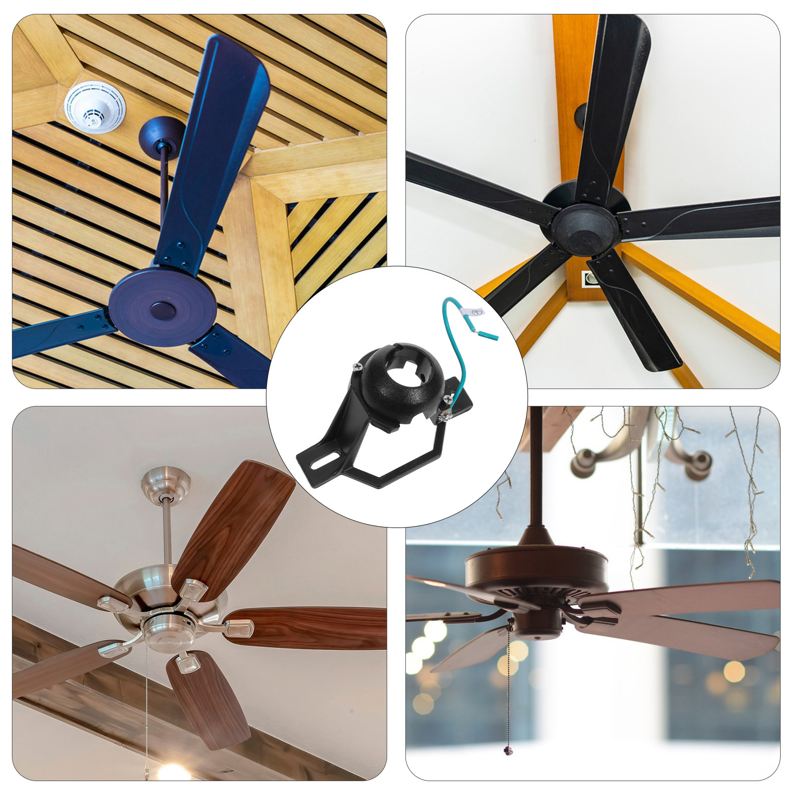 1Set Ceiling Fan Mounting Brac - Ceiling Fan Mount ulasan dan harga