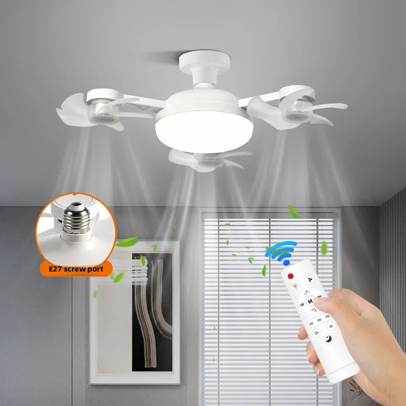 LED Creative E27 Drone Fan Lig - Ceiling Fan Mount ulasan dan harga