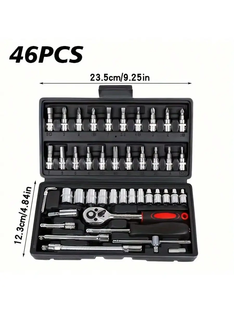 46 Piece 1/4 Inch Drive Socket - Home Improvement Tim ulasan dan harga