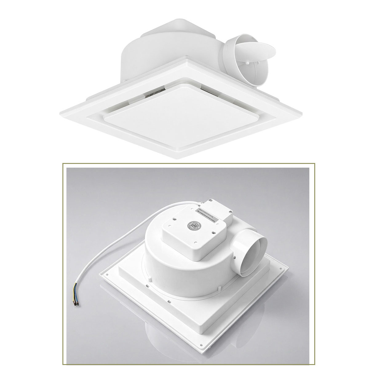 8/10/12‑inch Ceiling Duct Exha - Ceiling Fan Mount ulasan dan harga