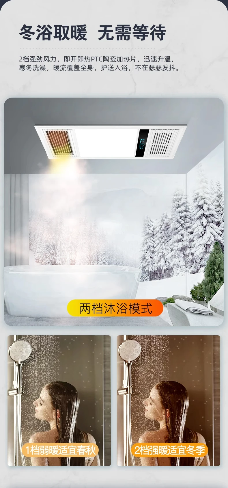 220V Bathroom Exhaust Fan with - Ceiling Fan Mount ulasan dan harga